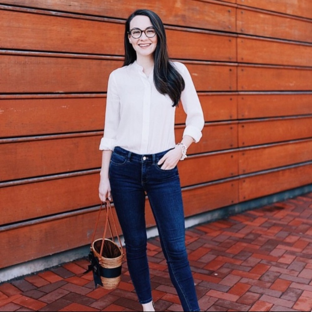 J Crew Bodysuit blouse
